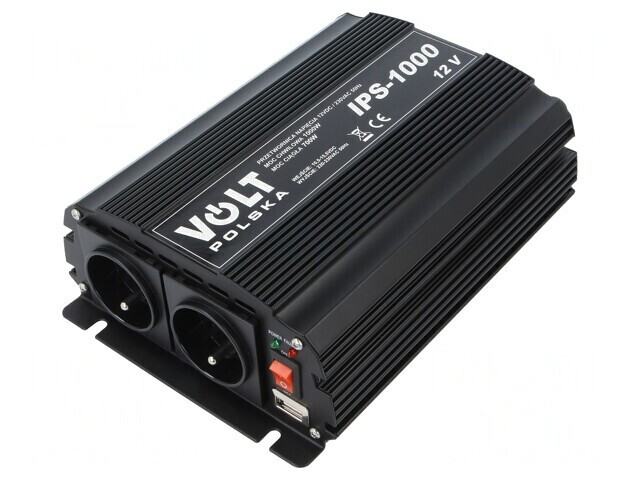 Convertor DC/AC 750W 230VAC 10,5-15,5VDC
