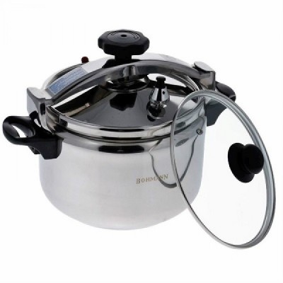 Oala sub presiune din inox Bohmann 9 L foto