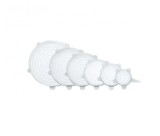 Capace Universale din Silicon, Set de 6 Dimensiuni Ideale pentru Pastrarea Prospetimii Handy KitchenServ, Perfect Home