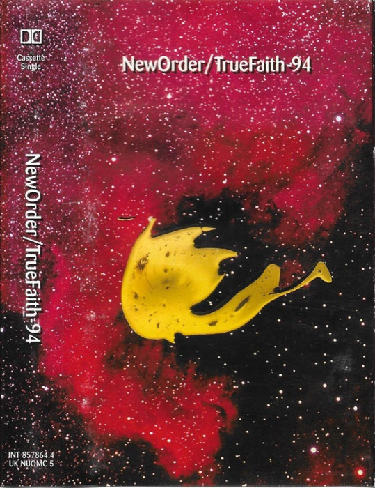 Caseta NewOrder &lrm;&ndash; TrueFaith-94, originala, holograma, electronica