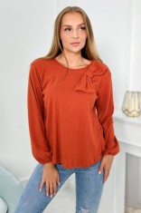 Bluza dama cu fundita - marime unica
