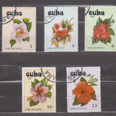 M2 TS2 7 - Timbre foarte vechi - Cuba - flori exotice