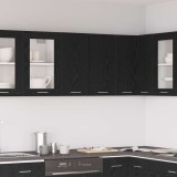 VidaXL Dulap suspendat Stejar negru 60 x 31 x 60 cm Lemn compozit