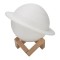 Lampa de veghe in forma de Saturn 3D Saturn Light, alimentare baterii, stand plastic inclus, 15 cm, Flippy