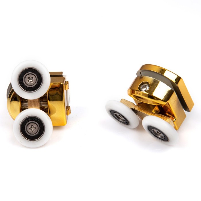 Rolă dublă pentru cabină de duș Z8 GOLD