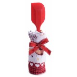 Cumpara ieftin Set prosop bucatarie si spatula Craciun III 38 x 64 H, 28 H