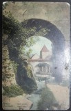 Carte postala, Brasov, zidurile de jos, perioada interbelica