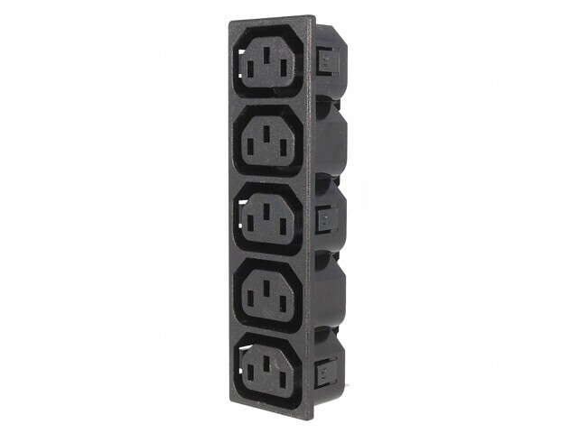 Conector Alimentare AC Splitter 10A 250V IEC C13 F