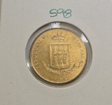 598 San Marino 200 Lire (Threat of Nuclear War) 1983 KM#152, excelenta