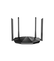 ROUTER Tenda wireless AX1500 Mbps, 1 x WAN Gigabit, 3 porturi LAN Gigabit, 2.4 GHz/5 GHz dual band, 4 antene externe, WI-FI 6 &amp;quot;TX2&amp;quot; (timbru