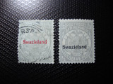 SWAZILAND 1892 SERIE STAMPILATA SI 1889 Mi. 1 NESTAMPILAT