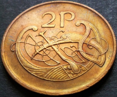 Moneda 2 PENCE - IRLANDA, anul 1986 * cod 3966 B foto