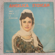 angelica stoican vino neica la ponoare disc vinyl lp muzica populara EPE01956 VG