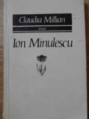 DESPRE ION MINULESCU-CLAUDIA MILLIAN foto