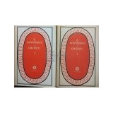E. Lovinescu - Critice, 2 vol. (Editia: 1982)