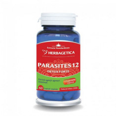 Parasites 12 Detox Forte, 60cps, Herbagetica