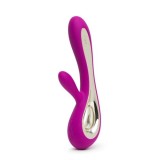 Vibratoare iepuras - LELO Soraya 2 Vibrator Reincarcabil cu Actiune Dubla - culoare Violet