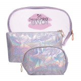 Portfard Travel SensoPRO Milano, Unicorn Love, set 3 buc