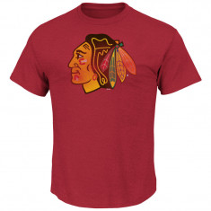 Chicago Blackhawks tricou de bărbați Pigment Dyed red - S