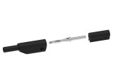 Conector banană 2mm mufă neagră ELECTRO-PJP - calitate și durabilitate
