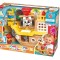 Jucarie interactiva si distractiva pentru bebelusi, Corabia Piratilor cu 3 figurine incluse, cufar cu comoara, barcuta de tras, ancora, turn de contro
