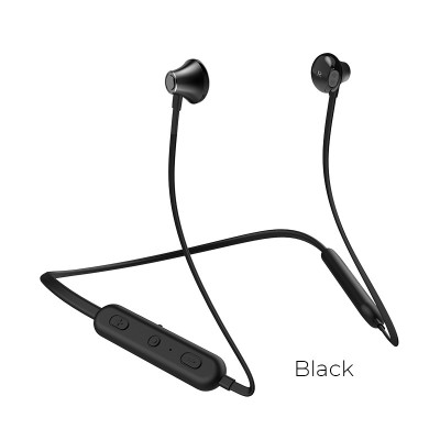 Handsfree Casti Bluetooth Borofone Sport Graceful BE23, SinglePoint, Negru foto