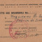 1944 Carte membru Fabrica de Timbre, Munca si Lumina, stampila Monitorul Oficial