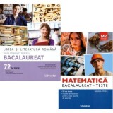 Pachet Bacalaureat 2027. Limba si literatura romana Ghid complet cu 72 teste si Matematica M2 Tehnologic. Teste - Mimi Gramnea, Daniela Stoica