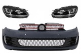 Bara fata GTI cu faruri LED si semnal dinamic pentru VW Golf 6 2008-2013