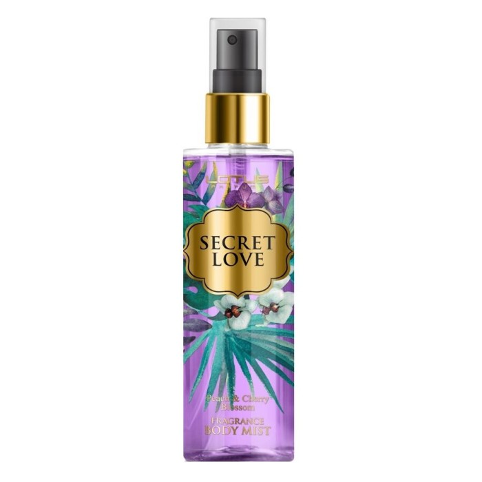 Spray de corp Lotus Pure Sensation Secret love - peach &amp; cherry blossom Revers 210ml