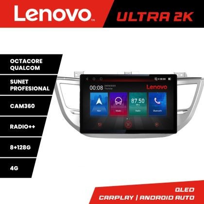 Navigatie Hyundai Tucson N-546 ecran 13&quot; 2K 8+128 Android Waze USB Navigatie 4G 360 Toslink Youtube Radio KIT-5 CarStore Technology
