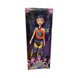 Papusa KPOP Demon Hunters albastru figurina articulata 30 cm