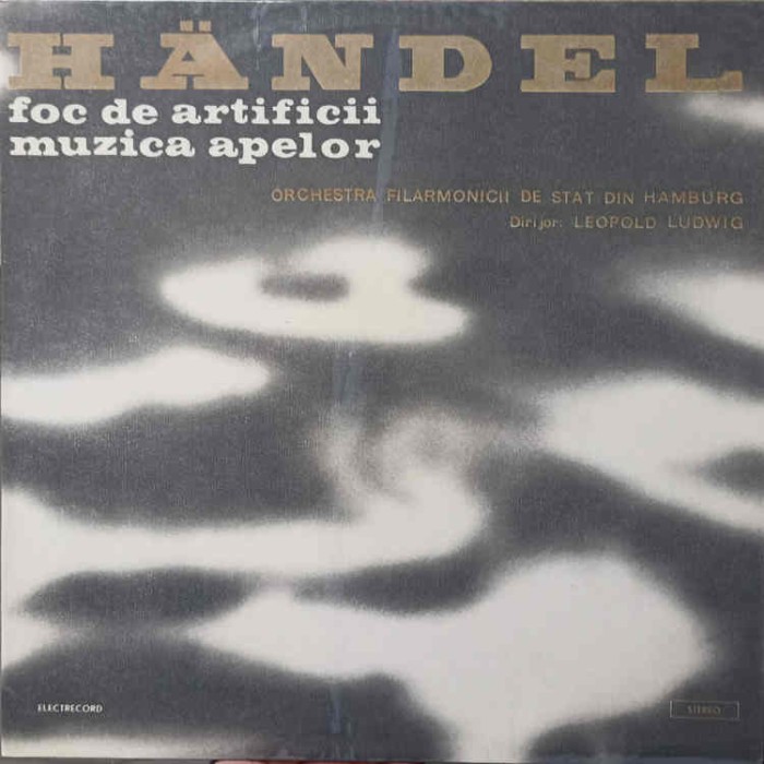 Disc vinil, LP. FOC DE ARTIFICII. MUZICA APELOR-GEORG FRIEDRICH HANDEL-260763