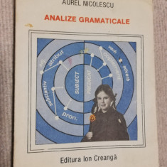 Analize gramaticale - Aurel Nicolescu