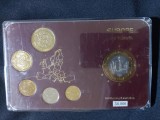 Seria completata monede - Estonia 1992-2003 , 5 monede + medal