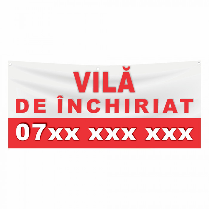 Banner Vila de inchiriat
