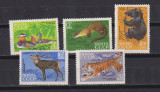 RUSIA U.R.S.S.1970 FAUNA MI. 3787-3791 MNH, Nestampilat