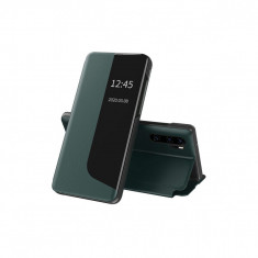 Husa Flip pentru Huawei P30 Pro / P30 Pro New Edition Techsuit eFold Series Verde foto