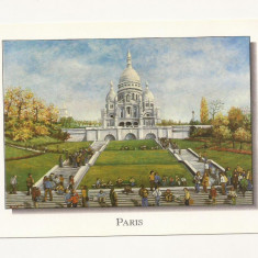 FR1 -Carte Postala - FRANTA- Paris, Sacre-Coeur, necirculata