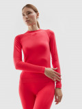 Lenjerie termoactivă fără cusături (tricou) pentru femei - roz, 4F Sportswear