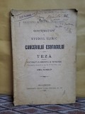 Contributii la studiul clinic al cancerului esofagului - Emilian Florin teza de doctorat