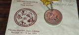 EXPOZITIA FILATELICA ( EXPO - CANINA ) BUCURESTI 12-16 OCT 1977 + MEDALIE - VEZI POZE