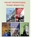 Pachet 5 Carti Povesti despre Cluj - Tudor Salagean, Victor-Eugen Salca, Sebastian Iacob Moga