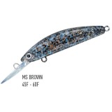 Vobler Presso Double Clutch 60F1 6cm 2.9g MS Brown