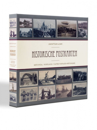 Album pentru 600 carti postale istorice cu 50 file transparente- 348003