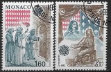 B0733 - Monaco 1982 - Europa-cept 2v.stampilat,serie completa