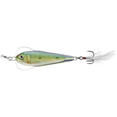 Lingurita Oscilanta LIVE TARGET Flutter Shad Sinking, Gold / Green, 7cm, 28g foto
