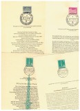 Berlin 1956 - Uzuale, vederi din Berlin, set ETB cu stampile prima zi Berlin, cota peste 300EUR
