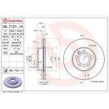 Set disc frana Vw Transporter T4 Box (70a 70h 7da 7dh) 07.90-04.03, Transporter T4 Bus (70b 70c 7db 7dk 70j 70k 7dc 7) 09.90-08.04, Transporter T4 (7