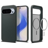 Husa MagSafe pentru Google Pixel 10 Pro XL, Spigen, Liquid Air, Verde